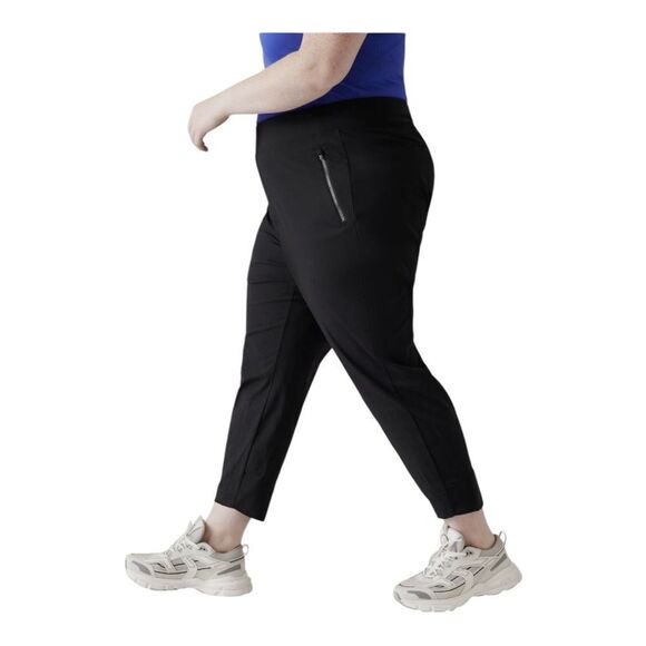Athleta Trekkie North Jogger Pants Black Plus Size 26 NWOT - Picture 3 of 9